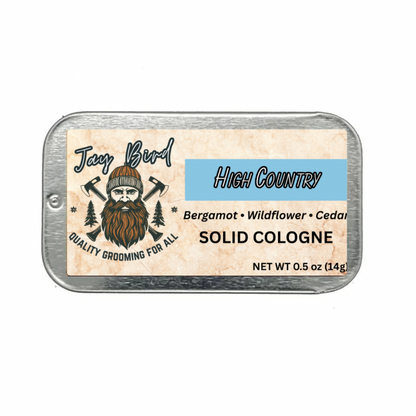 High Country Solid Cologne (Spring Seasonal) - Dewy Wildflower | Bergamot Zest | Soft Cedar