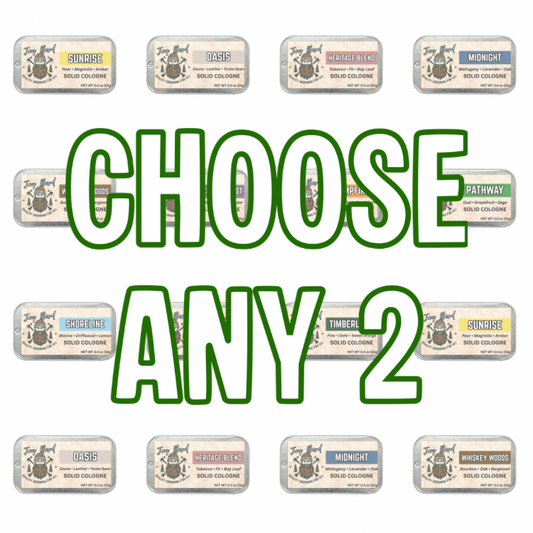 Solid Cologne Dual Pack | Your Choice of Fragrances