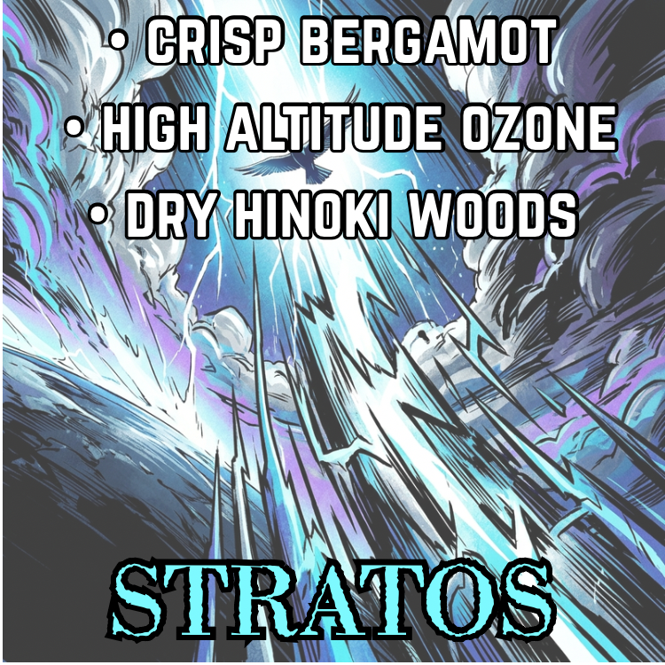 Stratos (Limited Reserve) | Crisp Bergamot • High-Altitude Ozone • Dry Hinoki Wood