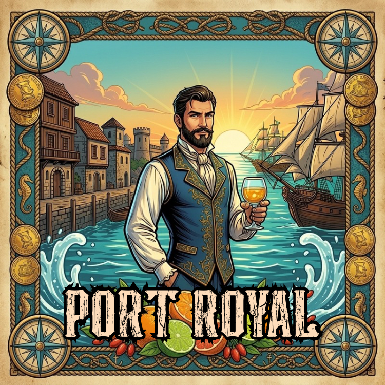 Port Royal (Tides of Fortune #1) | Distilled Lime Zest • Crisp Briny Bergamot • Sun-Bleached Driftwood