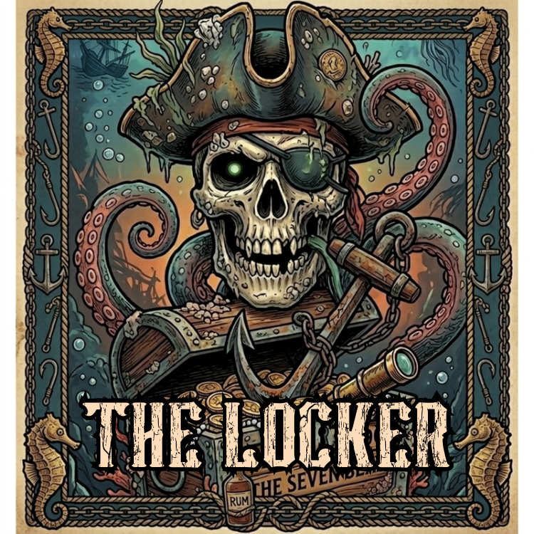 The Locker (Tides of Fortune #6) | Ancient Sunken Timber • Silty Earthy Vetiver • Pressurized Siberian Fir