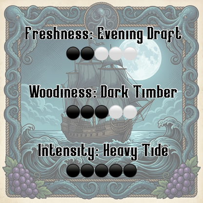 Black Pearl (Tides of Fortune #5) | Tart Midnight Currant • Inky Oceanic Mist • Velvet Amber-Oakmoss