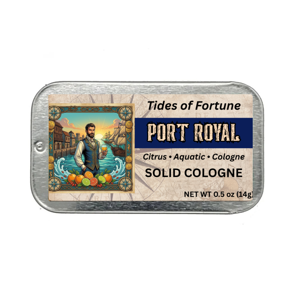Port Royal (Tides of Fortune #1) | Distilled Lime Zest • Crisp Briny Bergamot • Sun-Bleached Driftwood