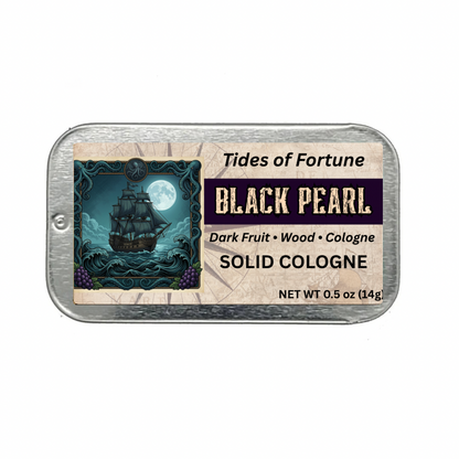Black Pearl (Tides of Fortune #5) | Tart Midnight Currant • Inky Oceanic Mist • Velvet Amber-Oakmoss