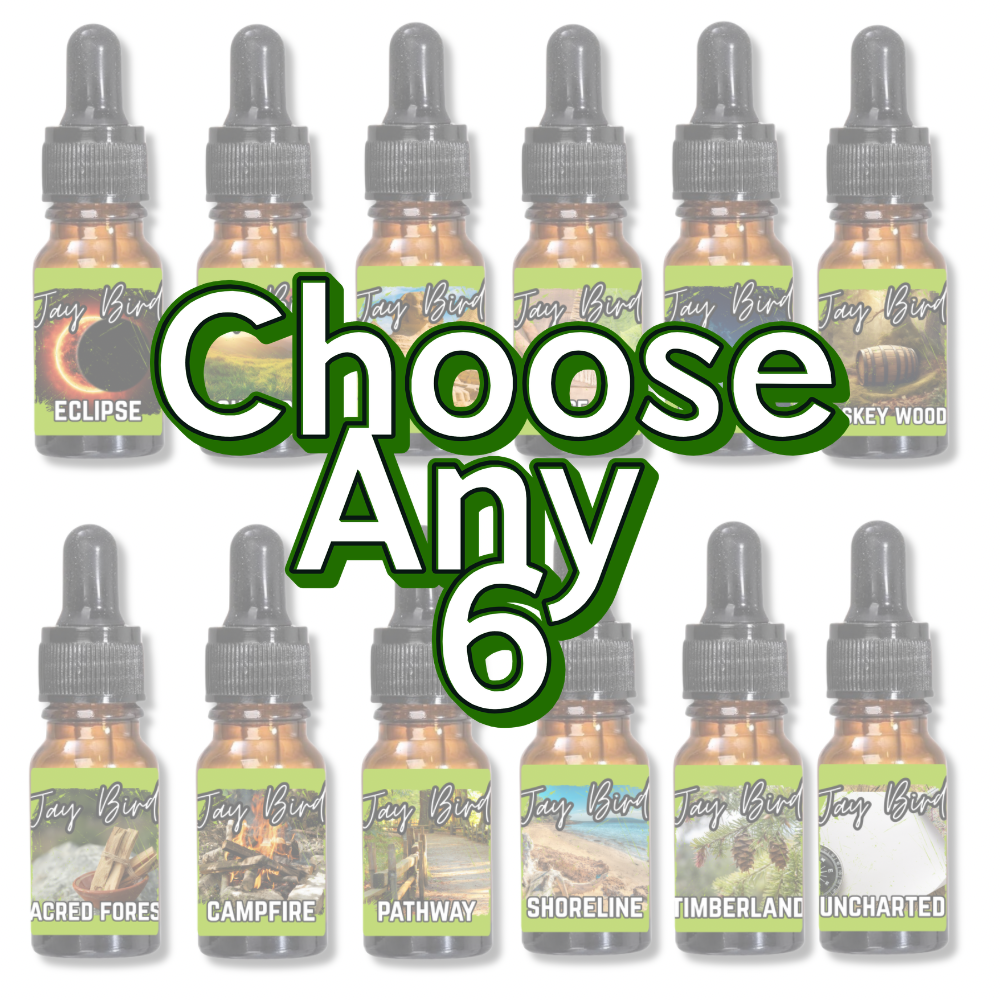 Beard Oil Sampler - 6 Pack | Your Choice of Fragrance (10ml Samples)