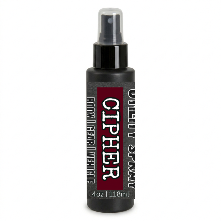 Cipher Utility Spray (Limited Reserve) | Bright Yuzu Citrus • Biting Pepper & Sage • Spiced Oak