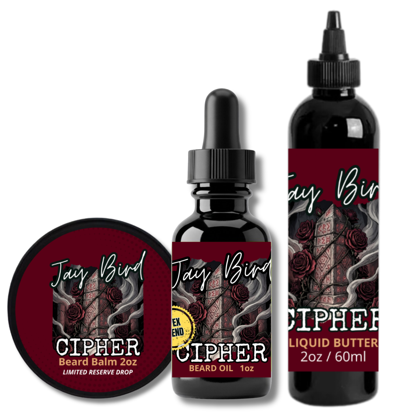 Cipher Oil, Balm, and Butter (Limited Reserve) | Bright Yuzu Citrus • Biting Pepper & Sage • Spiced Oak