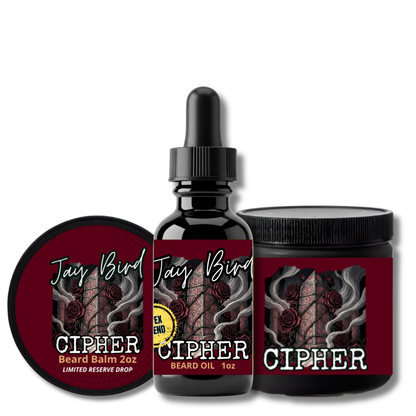 Cipher Oil, Balm, and Butter (Limited Reserve) | Bright Yuzu Citrus • Biting Pepper & Sage • Spiced Oak