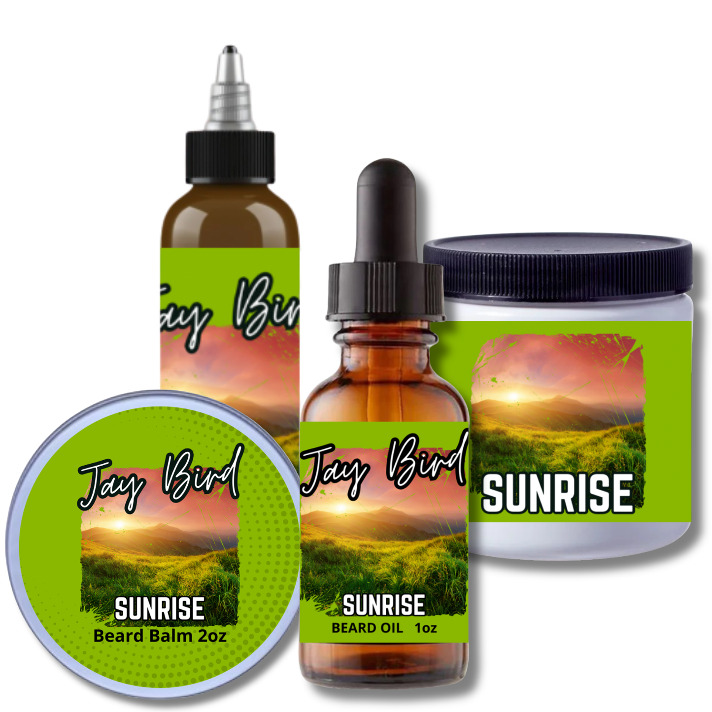 Sunrise Complete Beard | Oil, Balm, Liquid Butter, and Butter