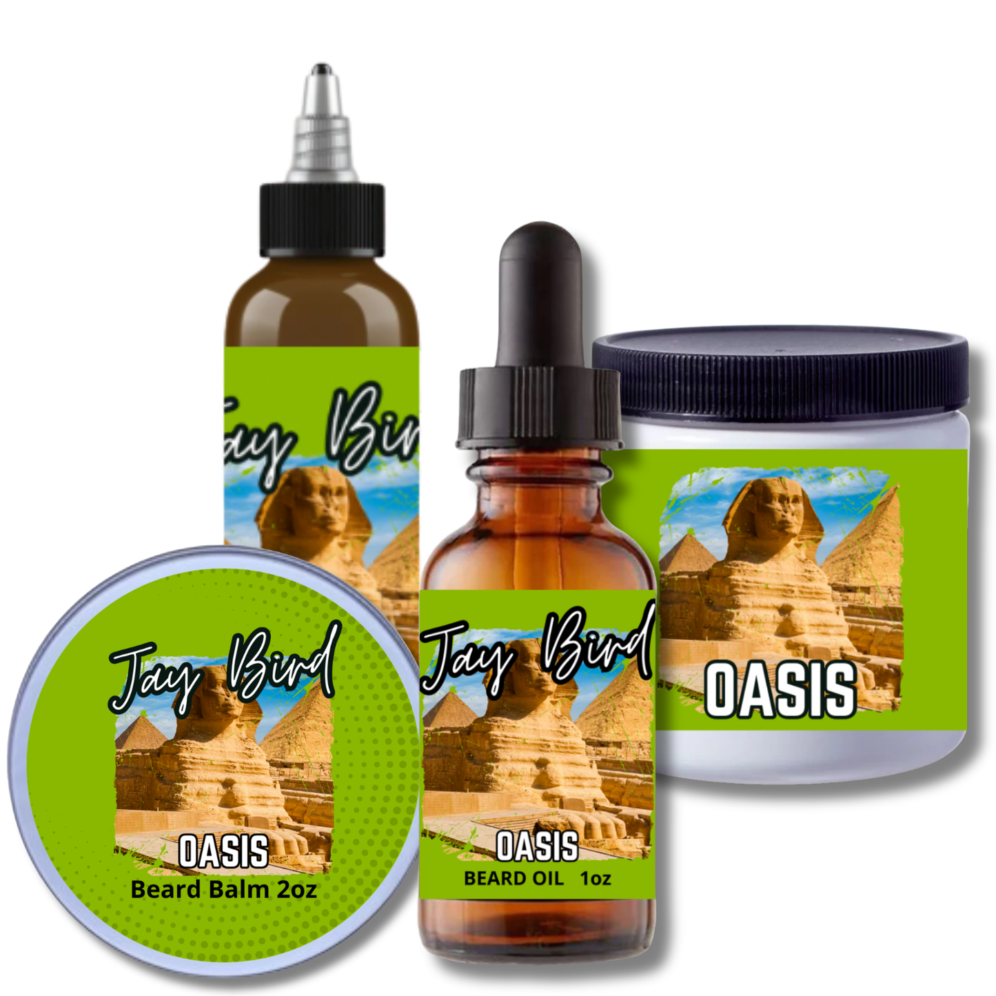 Oasis Complete Beard | Oil, Balm, Liquid Butter, and Butter