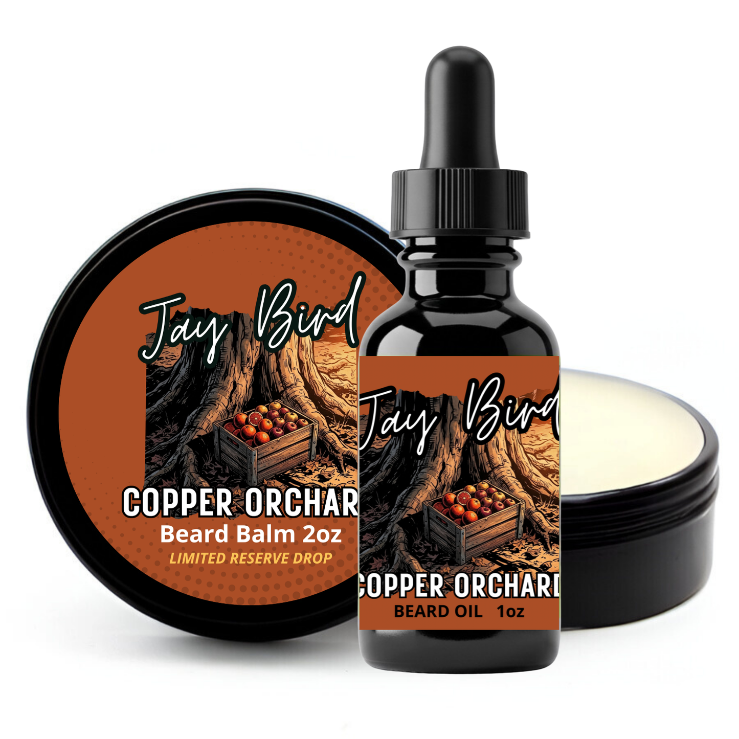 Copper Orchard Oil and Balm (Limited Reserve) | Radiant Blood Orange • Spiced Cider • Weathered Oak