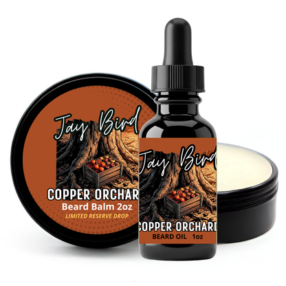 Copper Orchard Oil and Balm (Limited Reserve) | Radiant Blood Orange • Spiced Cider • Weathered Oak