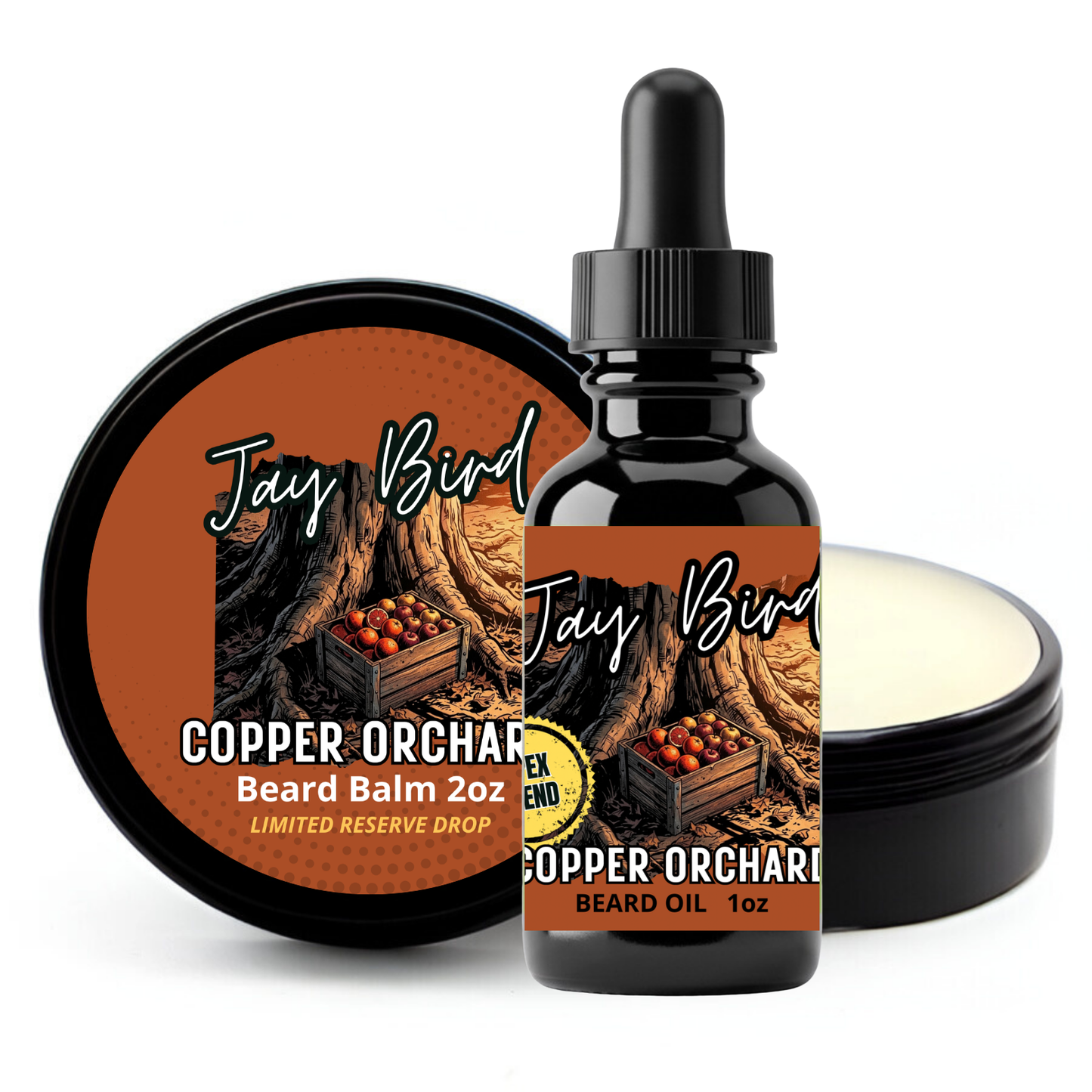 Copper Orchard Oil and Balm (Limited Reserve) | Radiant Blood Orange • Spiced Cider • Weathered Oak
