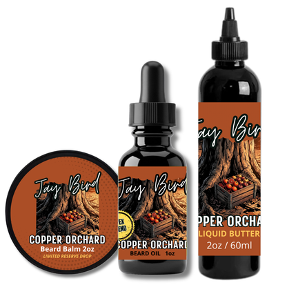 Copper Orchard Oil, Balm and Butter (Limited Reserve) | Radiant Blood Orange • Spiced Cider • Weathered Oak