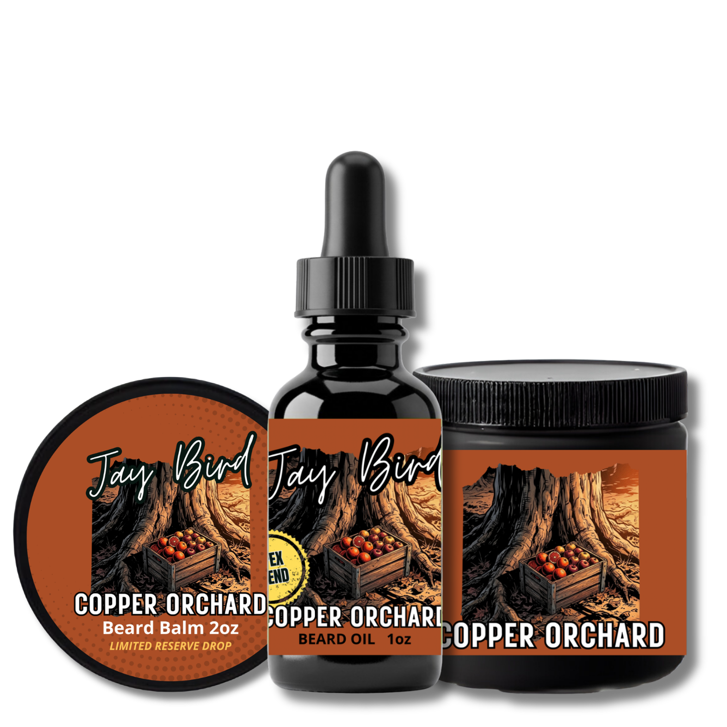 Copper Orchard Oil, Balm and Butter (Limited Reserve) | Radiant Blood Orange • Spiced Cider • Weathered Oak