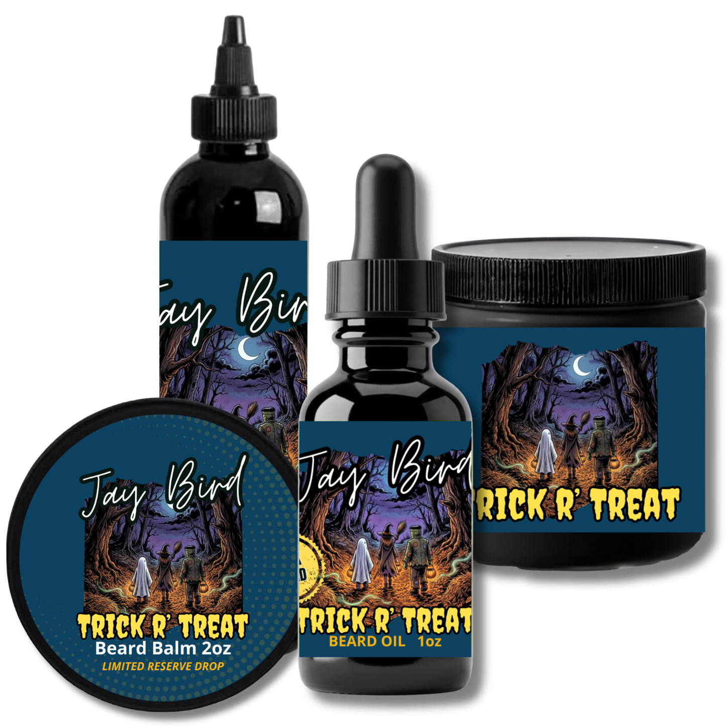 Trick r’ Treat Complete Beard (Limited Reserve) | Halloween Candy • Autumn Leaves • Distressed Woods