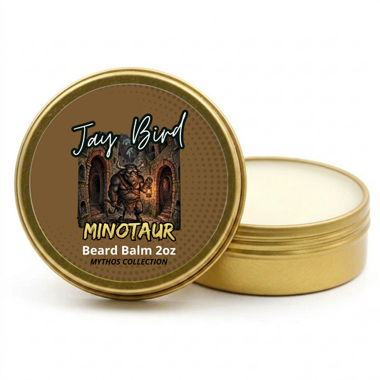 Minotaur Beard Balm (Mythos) | Crushed Pepper • Ancient Oud • Damp Stone