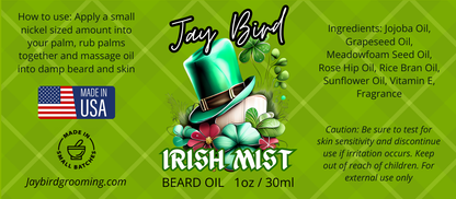 Irish Mist Beard Oil and Balm Bundle | Citrus, Ozonic, Aquatic, Cologne