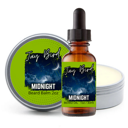 Midnight Beard Oil and Balm Bundle