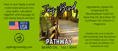 Pathway Beard Oil | Citrus, Tonka Bean, Oud