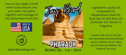 Pharaoh Beard Oil and Balm Bundle