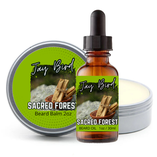 Sacred Forest Beard Oil and Balm Bundle