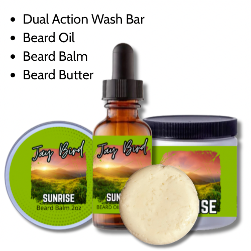 Sunrise All-In-One Kit | Oil, Balm, Butter, and Wash Bar
