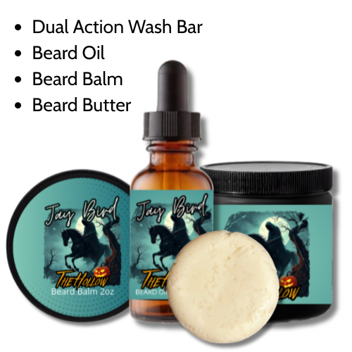 The Hollow All-In-One Kit | Oil, Balm, Butter, and Wash Bar (Limited Time)