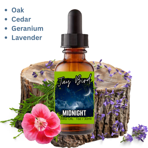 Midnight Beard Oil | Rich Calming Floral Woods