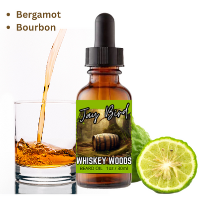 Whiskey Woods Beard Oil | Bourbon Oak Barrel