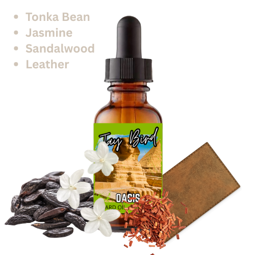Oasis Beard Oil | Floral Leather with Warm Spices