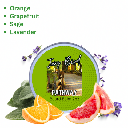 Pathway Beard Balm | Earthy Citrus Warmth