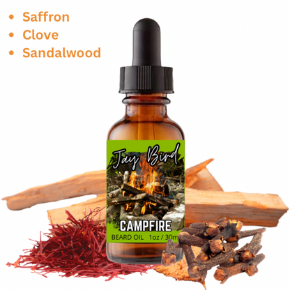 Campfire Beard Oil | Sweet Pipe Smoke