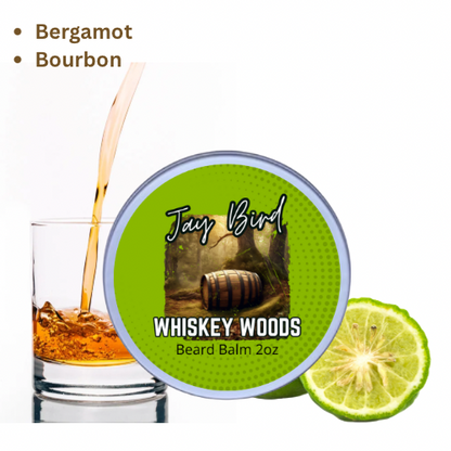 Whiskey Woods Beard Balm | Bourbon Oak Barrel