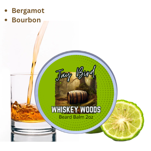 Whiskey Woods Beard Balm | Bourbon Oak Barrel