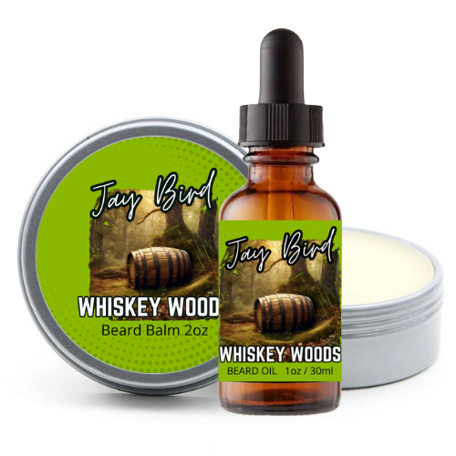 Whiskey Woods Beard Oil and Balm Bundle