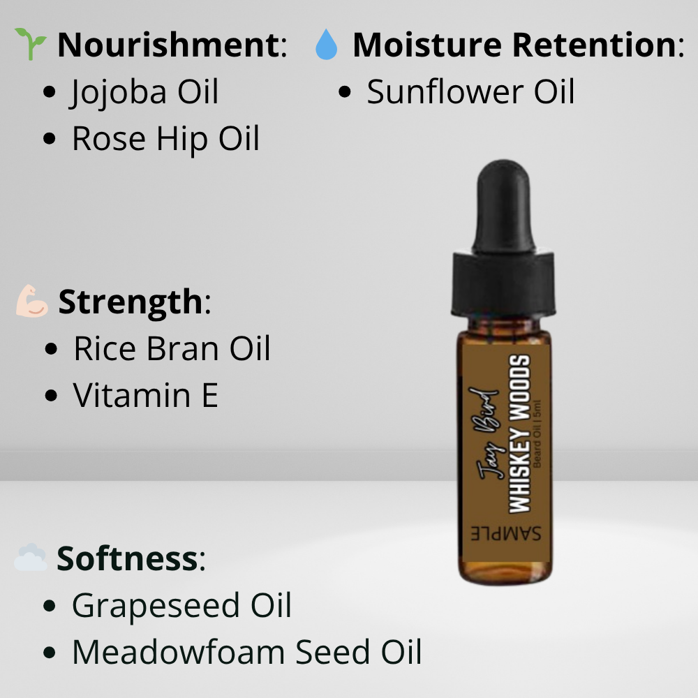 Whiskey Woods Sample Kit | Oil and Balm