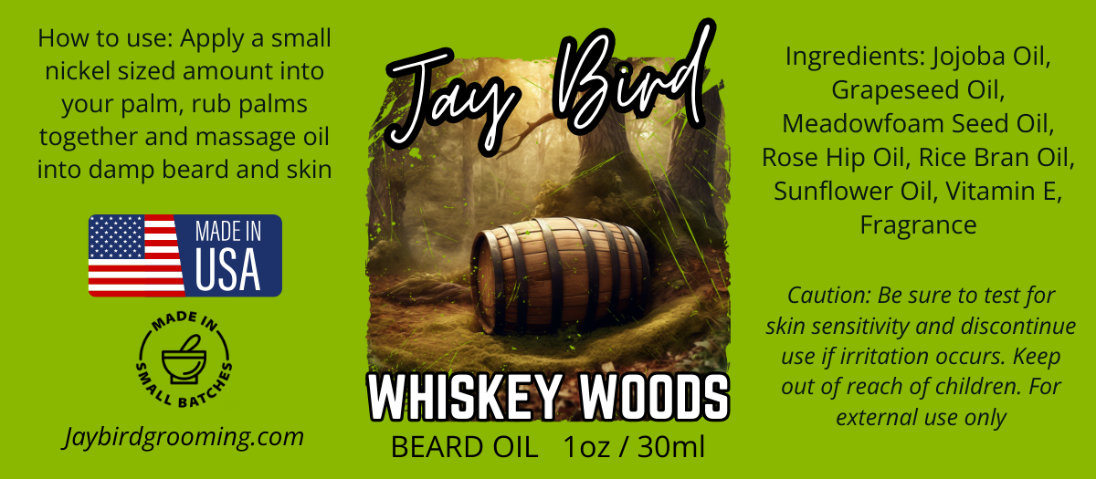 Whiskey Woods Beard Oil and Balm Bundle